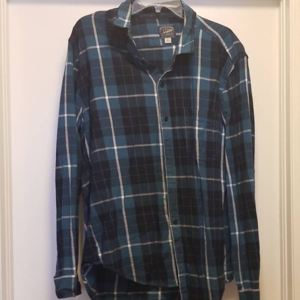 JCrew plaid shirt